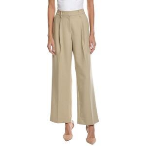 Seraphina Womens  Pleated Trouser, Tan